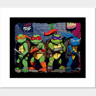 Teenage Mutant Ninja Turtles Mutant Mayhem Posters and Art